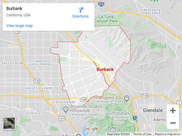 burbank california